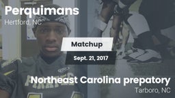 Matchup: Perquimans High vs. Northeast Carolina prepatory 2016
