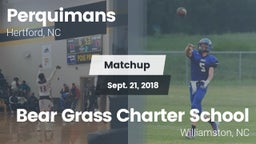Matchup: Perquimans High vs. Bear Grass Charter School 2018
