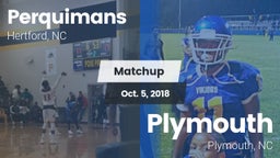 Matchup: Perquimans High vs. Plymouth  2018