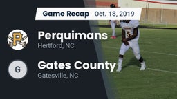 Recap: Perquimans  vs. Gates County  2019
