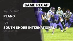 Recap: Plano  vs. South Shore International  2015