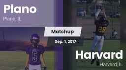 Matchup: Plano  vs. Harvard  2017