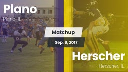 Matchup: Plano  vs. Herscher  2017