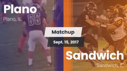 Matchup: Plano  vs. Sandwich  2017
