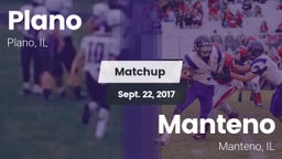 Matchup: Plano  vs. Manteno  2017