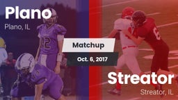 Matchup: Plano  vs. Streator  2017