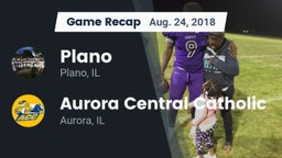 Recap: Plano  vs. Aurora Central Catholic 2018