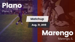 Matchup: Plano  vs. Marengo  2018