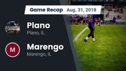 Recap: Plano  vs. Marengo  2018
