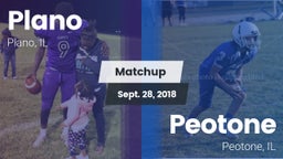 Matchup: Plano  vs. Peotone  2018