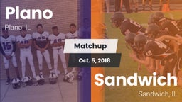 Matchup: Plano  vs. Sandwich  2018