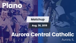Matchup: Plano  vs. Aurora Central Catholic 2019