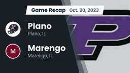 Recap: Plano  vs. Marengo  2023