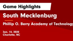 South Mecklenburg  vs Phillip O. Berry Academy of Technology Game Highlights - Jan. 14, 2020