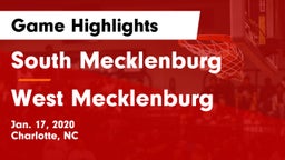 South Mecklenburg  vs West Mecklenburg  Game Highlights - Jan. 17, 2020