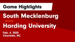 South Mecklenburg  vs Harding University  Game Highlights - Feb. 4, 2020