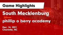 South Mecklenburg  vs phillip o berry academy Game Highlights - Dec. 14, 2021