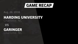 Recap: Harding University  vs. Garinger  2016