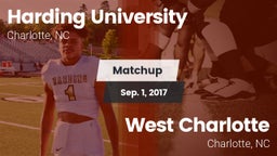 Matchup: Harding University vs. West Charlotte  2017