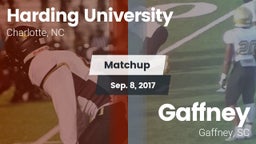 Matchup: Harding University vs. Gaffney  2017