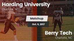 Matchup: Harding University vs. Berry Tech  2017