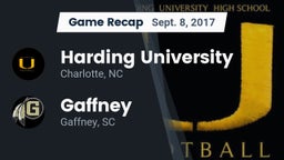 Recap: Harding University  vs. Gaffney  2017