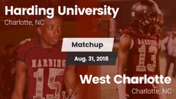 Matchup: Harding University vs. West Charlotte  2018