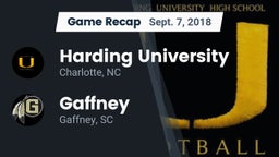 Recap: Harding University  vs. Gaffney  2018