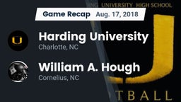 Recap: Harding University  vs. William A. Hough  2018