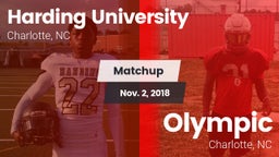 Matchup: Harding University vs. Olympic  2018