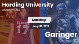 Matchup: Harding University vs. Garinger  2019