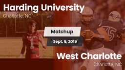 Matchup: Harding University vs. West Charlotte  2019