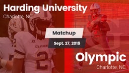 Matchup: Harding University vs. Olympic  2019