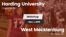 Matchup: Harding University vs. West Mecklenburg  2019