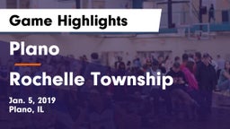 Plano  vs Rochelle Township  Game Highlights - Jan. 5, 2019