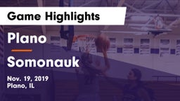 Plano  vs Somonauk Game Highlights - Nov. 19, 2019