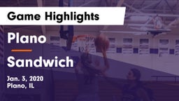 Plano  vs Sandwich  Game Highlights - Jan. 3, 2020