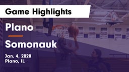 Plano  vs Somonauk Game Highlights - Jan. 4, 2020