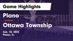 Plano  vs Ottawa Township  Game Highlights - Jan. 18, 2023