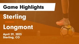 Sterling  vs Longmont  Game Highlights - April 29, 2023