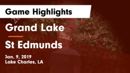 Grand Lake  vs St Edmunds Game Highlights - Jan. 9, 2019