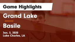 Grand Lake  vs Basile  Game Highlights - Jan. 3, 2020