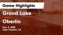 Grand Lake  vs Oberlin Game Highlights - Jan. 6, 2020