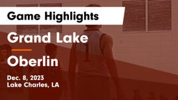 Grand Lake  vs Oberlin  Game Highlights - Dec. 8, 2023