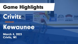 Crivitz vs Kewaunee  Game Highlights - March 4, 2023