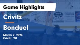 Crivitz vs Bonduel  Game Highlights - March 2, 2024