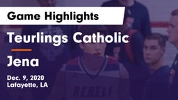 Teurlings Catholic  vs Jena  Game Highlights - Dec. 9, 2020