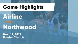 Airline  vs Northwood  Game Highlights - Nov. 19, 2019