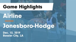Airline  vs Jonesboro-Hodge  Game Highlights - Dec. 13, 2019