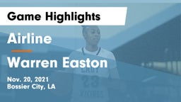 Airline  vs Warren Easton  Game Highlights - Nov. 20, 2021